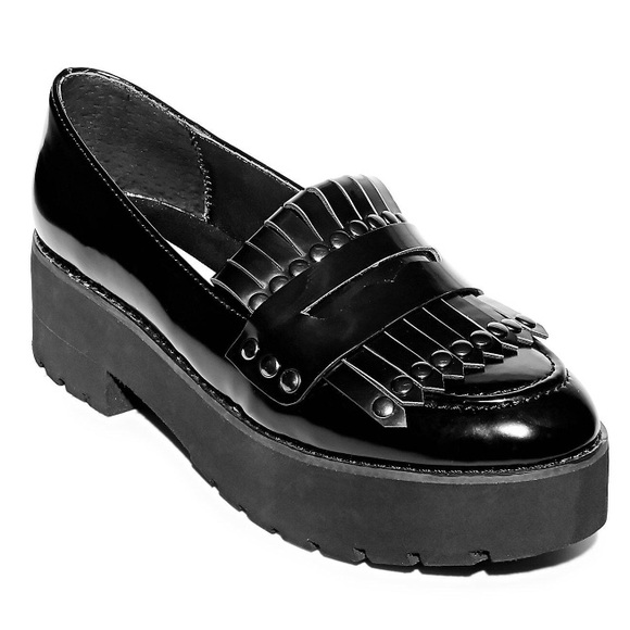 steve madden platform loafers